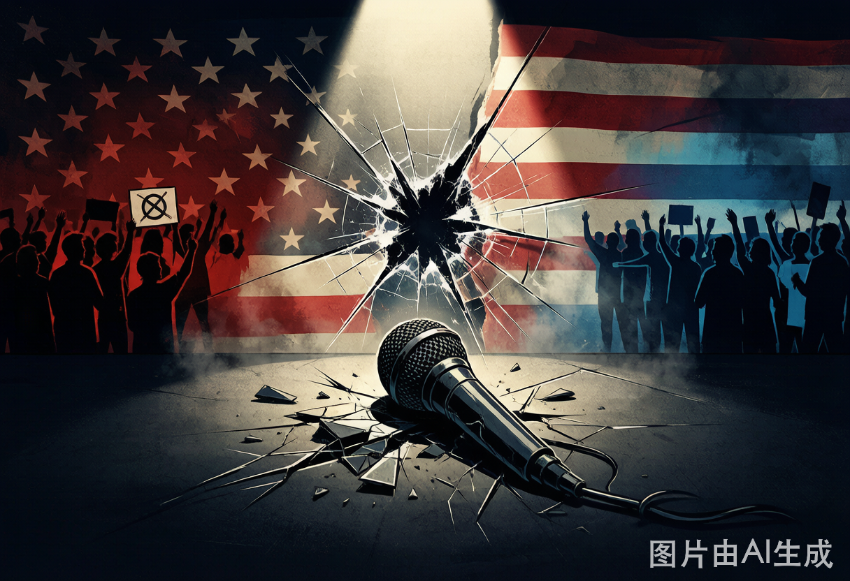 查理·柯克倒在演讲台!美国政治极化亲手埋葬了他,没人能置身事外